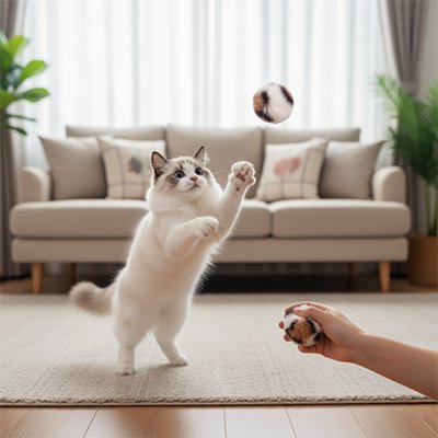 Balle pour chat