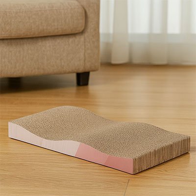 Griffoir en carton pour Chat | ÉcoDurable - Chatmuser